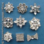 SF-283 Fashionable Metal Buttons with Rhinestone or Acrylic Stone