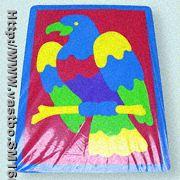 FP-019 Colorful EVA Puzzles Printed with Parrot Pattern
