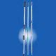Accessaries 3-section Stainless Steel/Aluminum Telescopic Poles