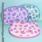 92T114A Zipper PVC Cosmetic Bag in Butterfly Printing