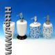DOLOMITE BATHROOM ACCESSORIES Dolomite Soap Dispensers with Plastic Pu