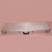 AP-102 Gleaming Aluminum Gun Case Lined with Sponge