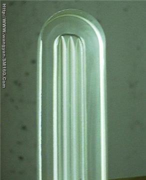 reflex guage glass of the level guage in boiler
