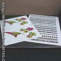 Tattooing paper