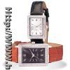 Rectangular Diamond Watch HYS8059G-1/HYS8059L