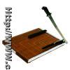 Type-B Paper Cutter ( Wooden Base )