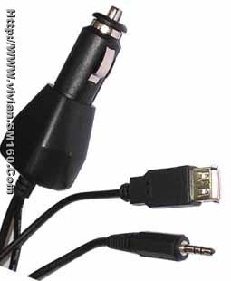 Car Music Transmitter with USB charger