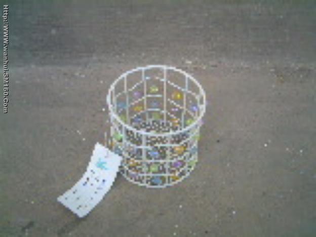 Bamboo basket handicraft