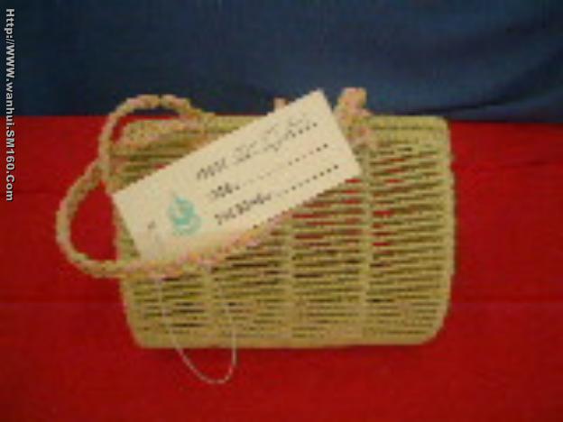 Bamboo basket handicraft