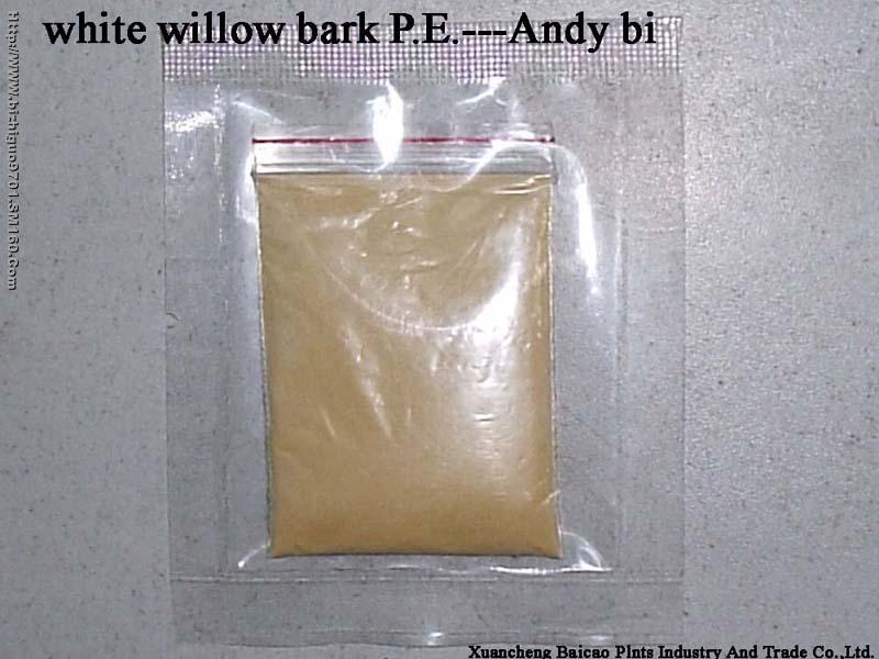 White willow extract salicin HPLC