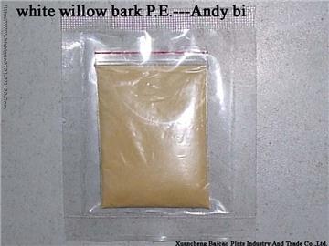 White willow extract salicin HPLC