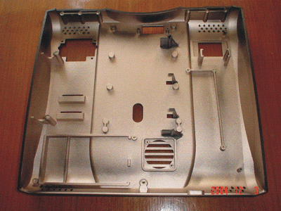 Insert plastic injection molding