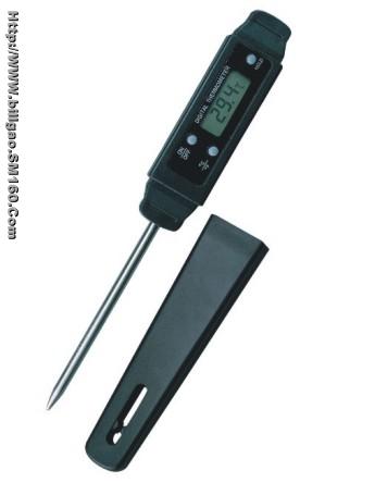 Electronic probe thermometer
