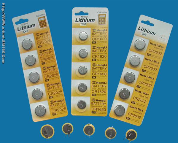 Button  lithium batteries