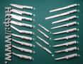 professional knives ( butchers and chefs) + bakewares tools
