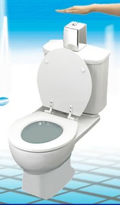 Infrared Sensing Toilet Automatic and Manual Flush