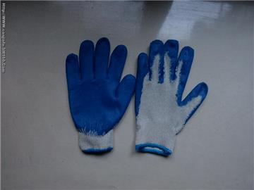 working glove with smooth latex on palm