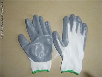 nylon glove coated nitrile