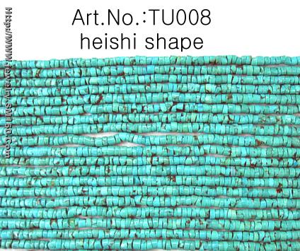 Wholesale Natural Heishi Shape Turquoise