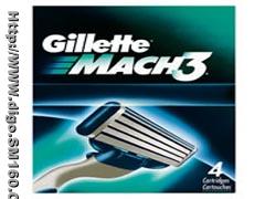 Gillette Mach3 Razors'4 Cartridges