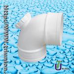 PVC 90°Elbow With Door