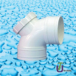 PVC 90°Elbow With Big Door