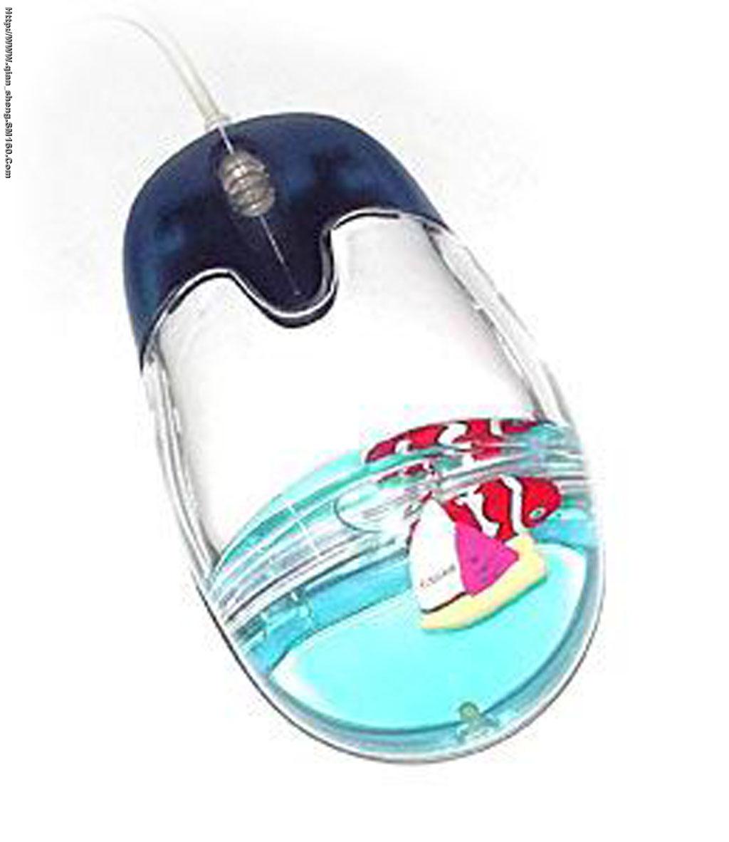 3D Wheel Liquid Mouse