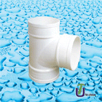 PVC Downstream Tee