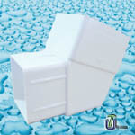 PVC Round / Square 112° Offset Bend