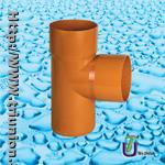UPVC Tee With Spigot  M/F
