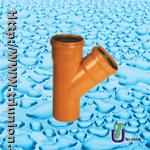 UPVC Skew Tee With Rubber Ring (Spigot) M/F