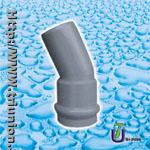 UPVC 22.5°Elbow M/F