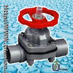 PVC Diaphragm Valve With Socket (Threaded) End