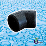 PE Spigot Elbow 45°