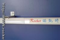 Two curves quick-connect crooked-allowed track