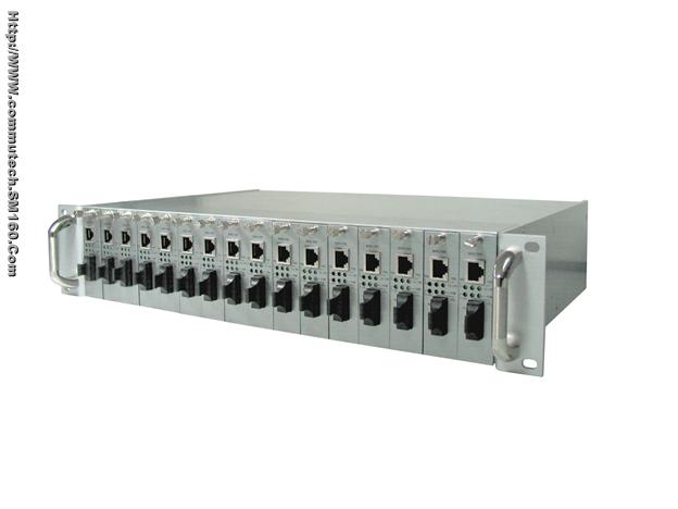 Rack Mounting Fiber Media Converter