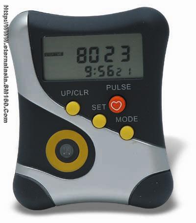 Pulse pedometer