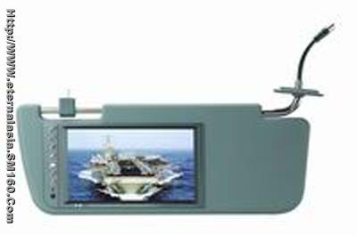 Car sun visor TFT-LCD monitor with TV
