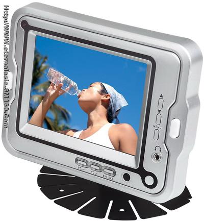 Car sun visor TFT-LCD monitor with TV