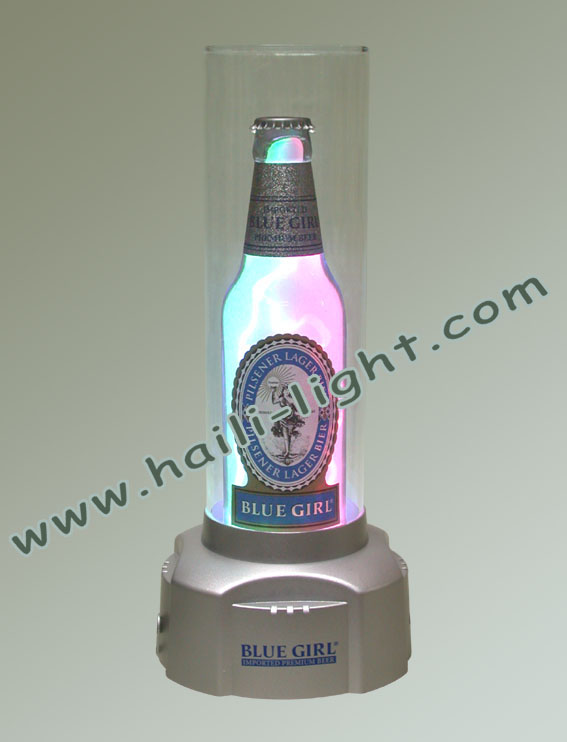 Bottle plasma light