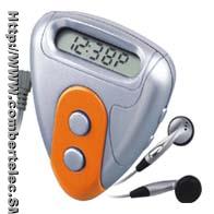  Sports Equipment: Pedometer with Radio
