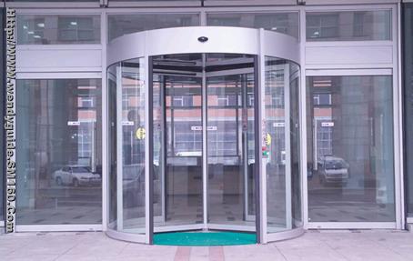 Automatic Revolving Door