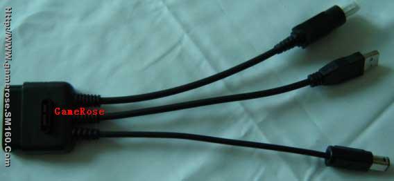 PS/PS2 TO USB/XBOX/GAME CUBE 3in1 CONVERTER