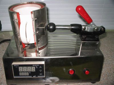 Upright mug press
