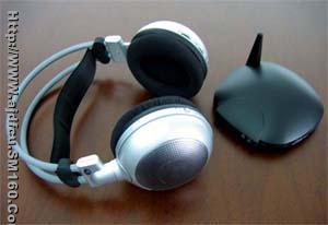High frequency wireless headphones