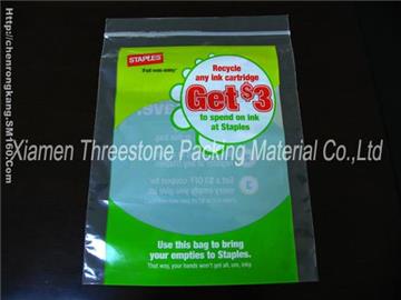 ziplock bags, zipper bags, resealable bags, PE bags for staples