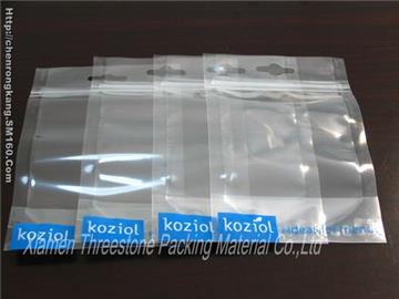stand up pouches, stand up clear bag