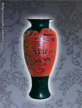 chinese multicolored pottery
