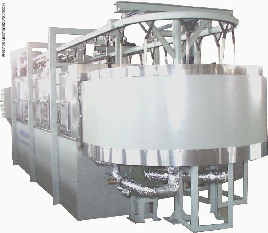 Hang-passing type  washing machine