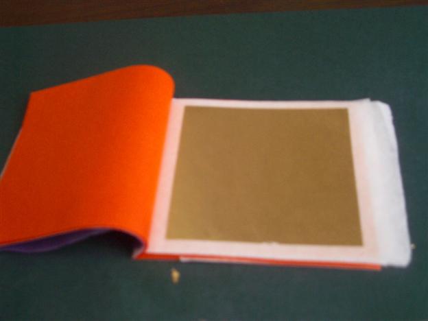 gold foil album